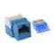 Bestlink Netware CAT5e Tool Less Keystone Jack- Blue 101607BL - alternate 1